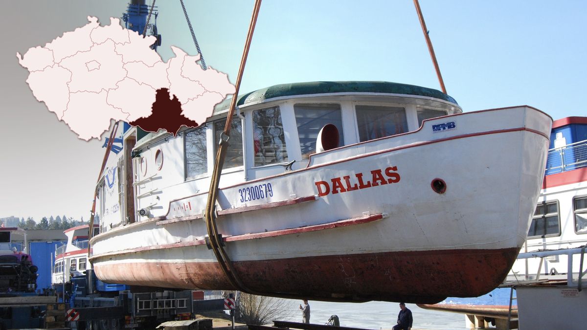 Do Brna se vrátila renovovaná historická loď z roku 1955